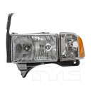 TYC 20-6070-00 Headlight Assembly - Left