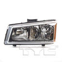 TYC 20-6386-90-9 Headlight Assembly - Left