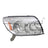 TYC 20-6405-01-9 Headlight Assembly - Right