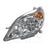 TYC 20-6412-00 Headlight Assembly - Left