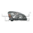 TYC 20-6643-00-9 Headlight Assembly - Right