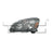 TYC 20-6644-00-9 Headlight Assembly - Left