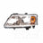 TYC 20-6694-00 Headlight Assembly - Left