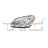 TYC 20-6778-00 Headlight Assembly - Left