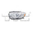 TYC 20-6898-01-9 Headlight Assembly - Left