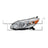 TYC 20-9004-00 Headlight Assembly - Left