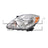 TYC 20-9220-00 Headlight Assembly - Left