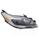 TYC 20-9405-00-9 Headlight Assembly - Right