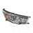 TYC 20-9543-00-9 Headlight Assembly - Right