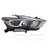 TYC 20-9719-00 Headlight Assembly - Right