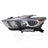 TYC 20-9720-00 Headlight Assembly - Left