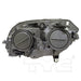 TYC 20-9811-00 Headlight Assembly - Front Right