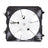 TYC 600970 Engine Cooling Fan Assembly - Left