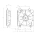 TYC 601350 Engine Cooling Fan Assembly - Left