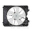 TYC 601360 Engine Cooling Fan Assembly - Left