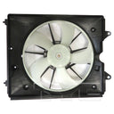 TYC 601560 Dual Radiator and Condenser Fan Assembly - Left