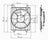 TYC 610580 A/C Condenser Fan Assembly