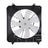 TYC 611130 A/C Condenser Fan Assembly - Right