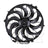TYC 611230 A/C Condenser Fan Assembly - Right