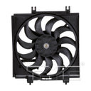 TYC 611390 A/C Condenser Fan Assembly - Right