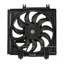 TYC 611460 A/C Condenser Fan Assembly - Right