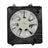 TYC 611480 A/C Condenser Fan Assembly - Right
