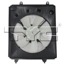 TYC 611520 A/C Condenser Fan Assembly - Right