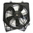 TYC 611580 A/C Condenser Fan Assembly - Right