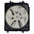 TYC 611640 A/C Condenser Fan Assembly - Right