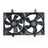 TYC 620050 Dual Radiator and Condenser Fan Assembly