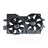 TYC 620140 Dual Radiator and Condenser Fan Assembly