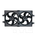 TYC 620190 Dual Radiator and Condenser Fan Assembly