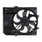 TYC 620240 Dual Radiator and Condenser Fan Assembly