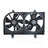 TYC 620360 Dual Radiator and Condenser Fan Assembly