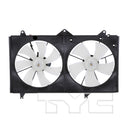TYC 620400 Dual Radiator and Condenser Fan Assembly