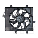 TYC 620440 Dual Radiator and Condenser Fan Assembly