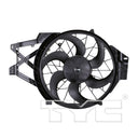 TYC 620460 Dual Radiator and Condenser Fan Assembly