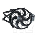 TYC 620500 Dual Radiator and Condenser Fan Assembly
