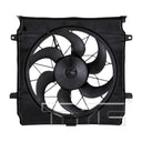 TYC 620520 Dual Radiator and Condenser Fan Assembly