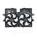 TYC 620660 Dual Radiator and Condenser Fan Assembly