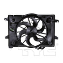 TYC 620680 Dual Radiator and Condenser Fan Assembly