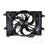TYC 620680 Dual Radiator and Condenser Fan Assembly