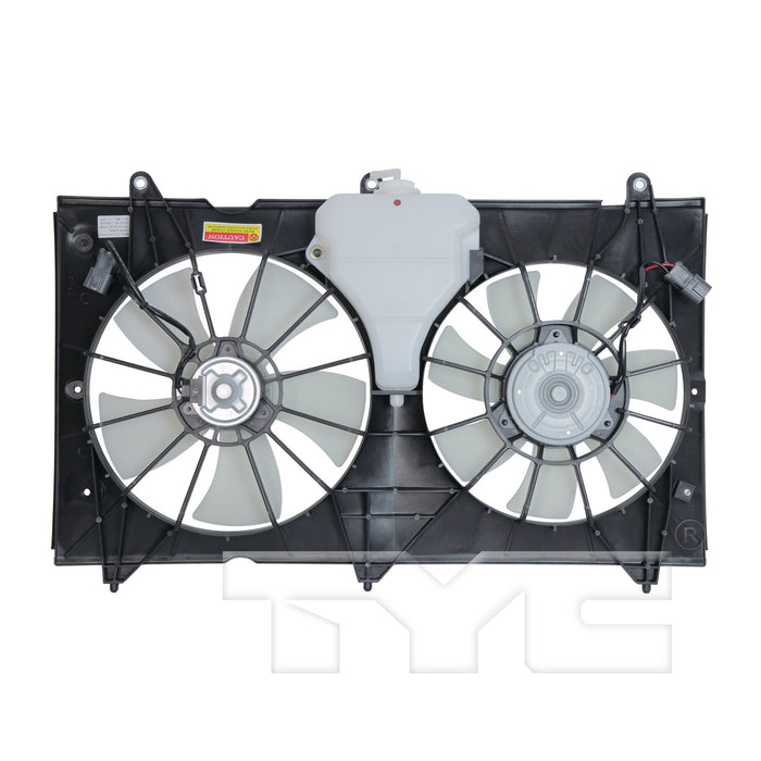 TYC 620690 Dual Radiator and Condenser Fan Assembly