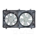 TYC 620690 Dual Radiator and Condenser Fan Assembly
