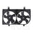 TYC 620710 Dual Radiator and Condenser Fan Assembly