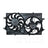 TYC 620720 Dual Radiator and Condenser Fan Assembly