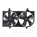TYC 620730 Dual Radiator and Condenser Fan Assembly