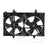 TYC 620760 Dual Radiator and Condenser Fan Assembly