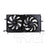 TYC 620780 Dual Radiator and Condenser Fan Assembly