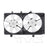 TYC 620820 Dual Radiator and Condenser Fan Assembly